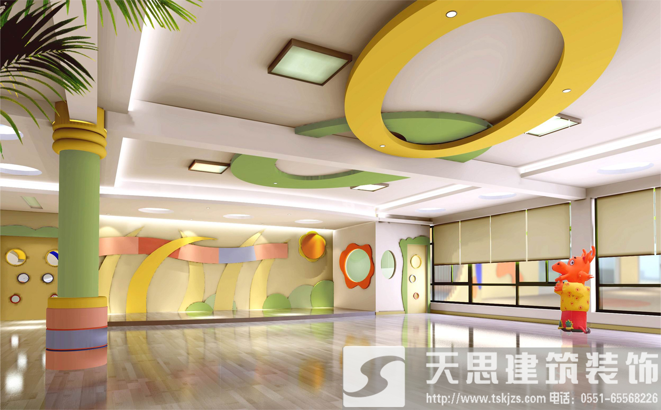 幼兒園裝修設計整體空間規(guī)劃好