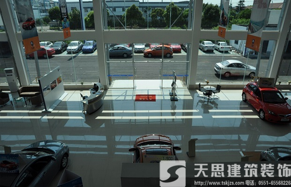 汽車(chē)4s店裝修用新穎設(shè)計(jì)打動(dòng)顧客