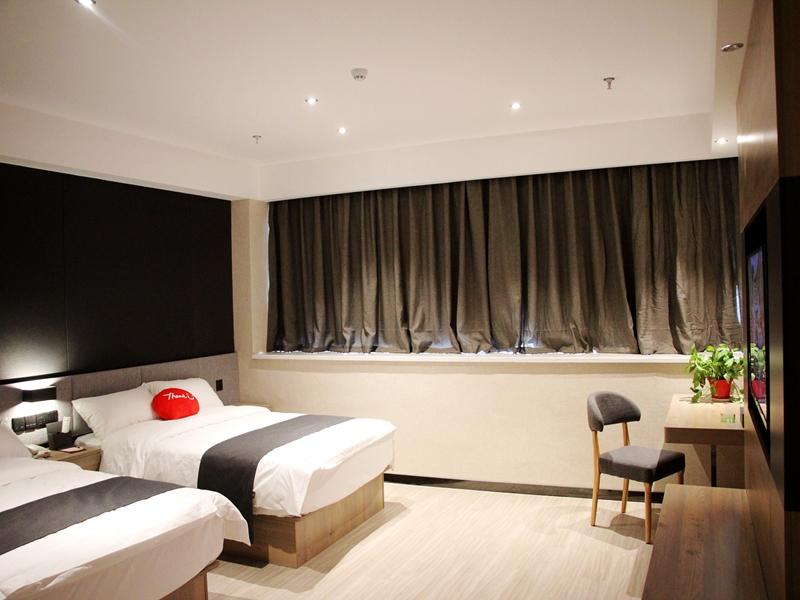 六安酒店裝修設(shè)計實(shí)景欣賞：尚客優(yōu)酒店六安店